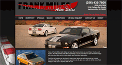 Desktop Screenshot of frankmilesautosales.com